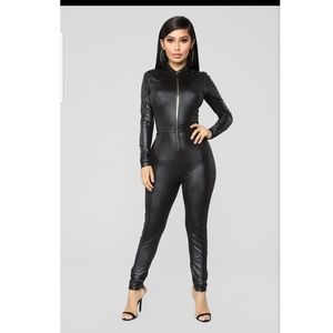Black jumpsuit